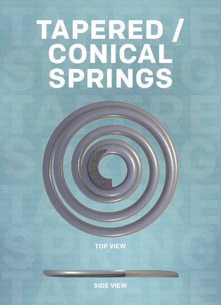 tapered conical spring terms